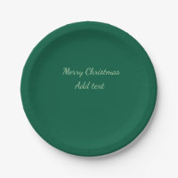 Merry Christmas green plain solo background holida
