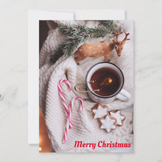 Merry christmas greeting card