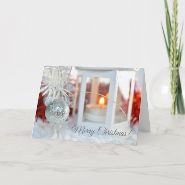 Merry Christmas greeting card (Front)