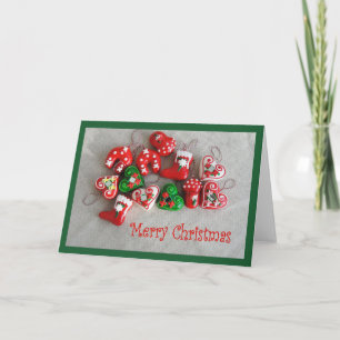 Merry Christmas greeting card