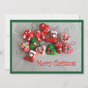 Merry christmas greeting card