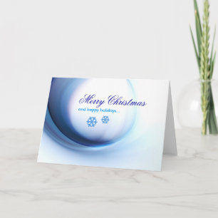 merry christmas greeting card