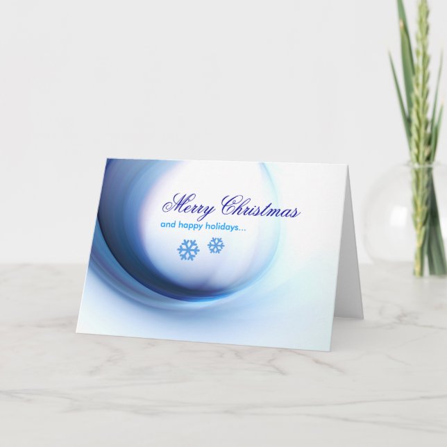 merry christmas greeting card (Front)