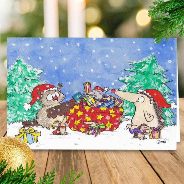 MERRY CHRISTMAS greeting card by Nicole Janes (Creator Uploaded)