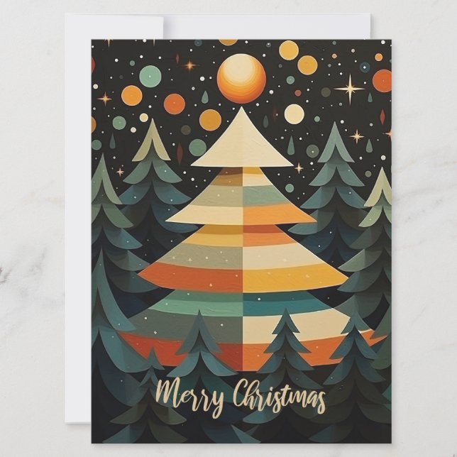 "MERRY CHRISTMAS" Greeting Cards (Front)