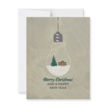"MERRY CHRISTMAS" Greeting Cards