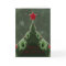 Merry Christmas Greeting - Fractal Tree and Star