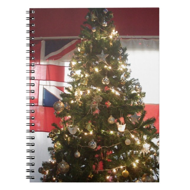 Merry Christmas Hakuna Matata UK. Notebook (Front)