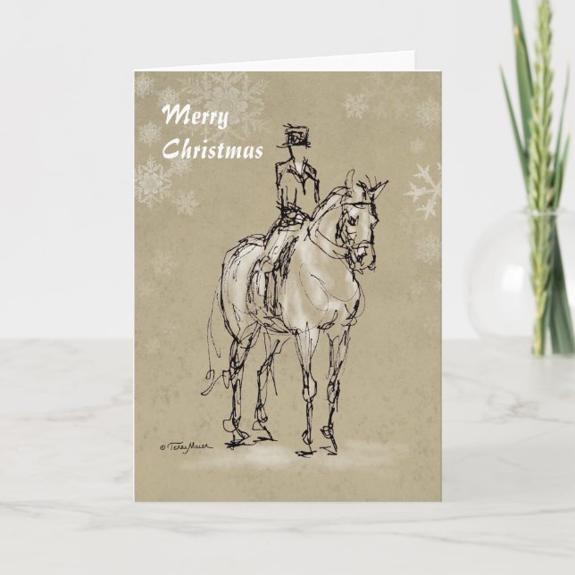 Merry Christmas Halt at X card (Front)