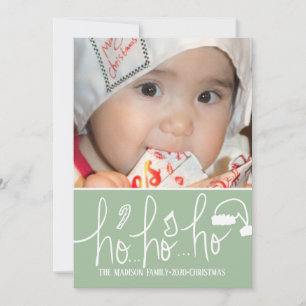 Merry Christmas Hand Drawn Lettering Santa Doodles Card