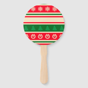 Merry Christmas Hand Fan
