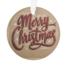Merry Christmas Hand Lettering