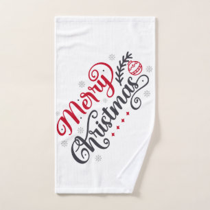 Merry christmas Hand Towel