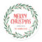 Merry Christmas Handwritten Script | Wreath