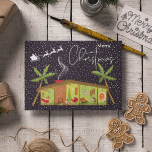 MERRY CHRISTMAS   Happy Holiday Mid Century Modern