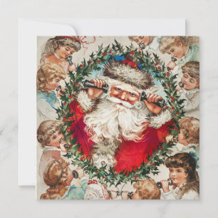 Merry Christmas/Happy Holidays Cat Note Card