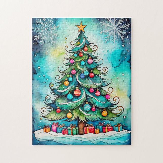Merry Christmas | Happy Holidays, Everyone Jigsaw Puzzle (Vertical)