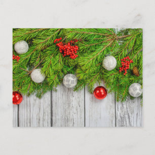 Merry Christmas   Happy Holidays Postcard