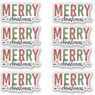 Merry Christmas Happy Mail Gift Decoration Pack