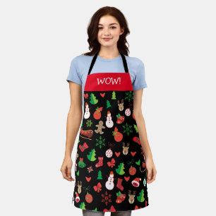 Merry Christmas & Happy New Year! 2021 XMAS Snow Apron
