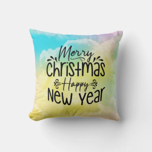 Merry Christmas Happy New Year-45910 Cushion