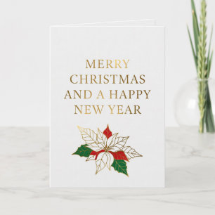 Merry Christmas & Happy New Year Card