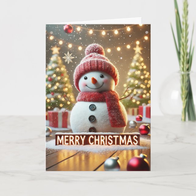 Merry Christmas & Happy New Year Card (Front)