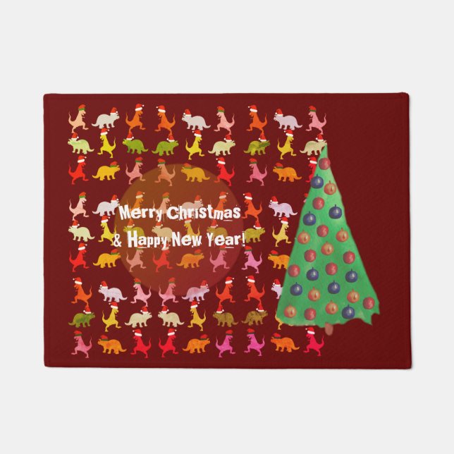 Merry Christmas & Happy new year Doormat (Front)