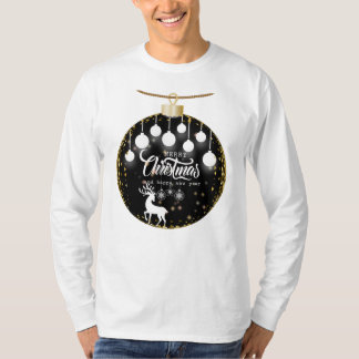 Merry Christmas & Happy New Year: Holiday Wishes T-Shirt