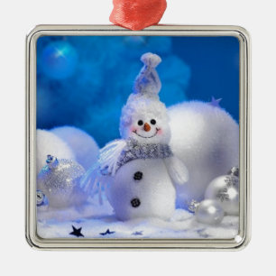 Merry Christmas Happy New Year - Joyful holidays Metal Tree Decoration
