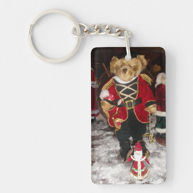 Merry Christmas Happy New Year Key Chain (Front)