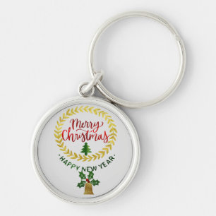 Merry Christmas & happy new year: Key Ring