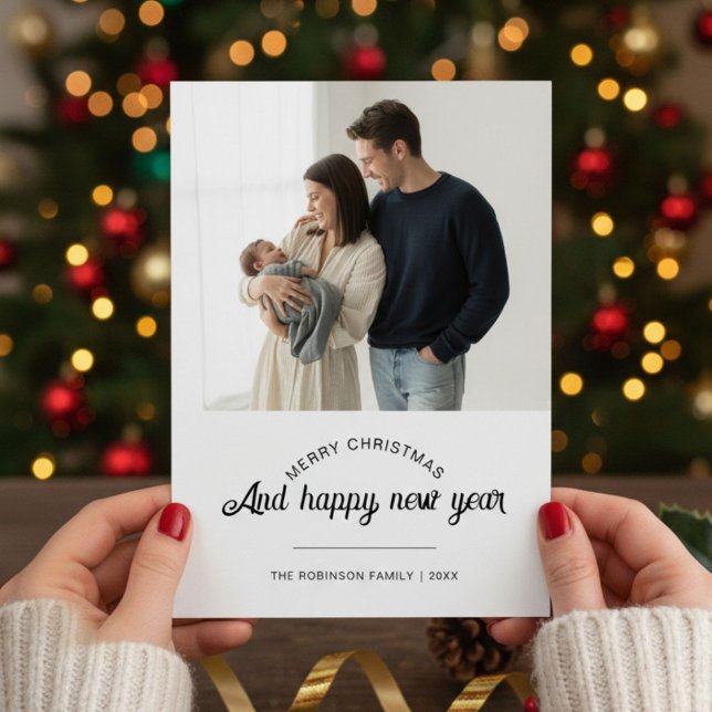 Merry Christmas & Happy New Year Merry Family Card (Creator Uploaded)