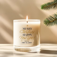 Merry Christmas Happy New Year Personalised