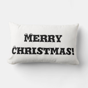 Merry Christmas Happy New Year pillow