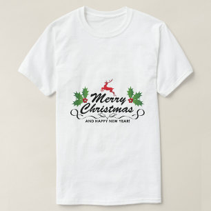 Merry Christmas Happy New Year T-Shirt