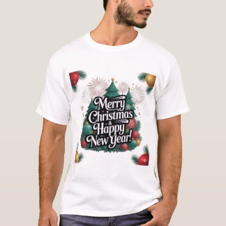 Merry Christmas & happy New year T-Shirt