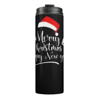 Merry Christmas & Happy New year T-Shirt Thermal Tumbler