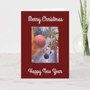 **MERRY CHRISTMAS & HAPPY NEW YEAR TOO** CARD