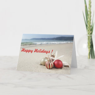 Merry Christmas / Happy new year/ Warm greetings Holiday Card