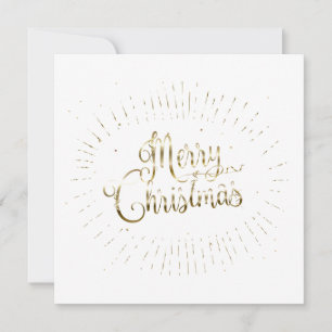 Merry Christmas & Happy New Year! XMAS Gold Card
