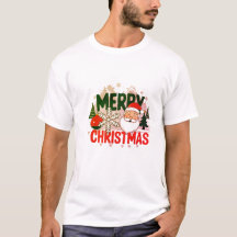 Merry Christmas, Happy Vibes T shirt