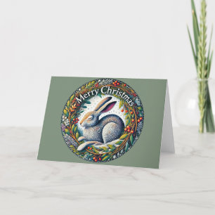Merry Christmas Hare                               Card