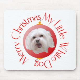 Merry Christmas Havanese Mouse Pad