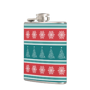 Merry Christmas Hip Flask