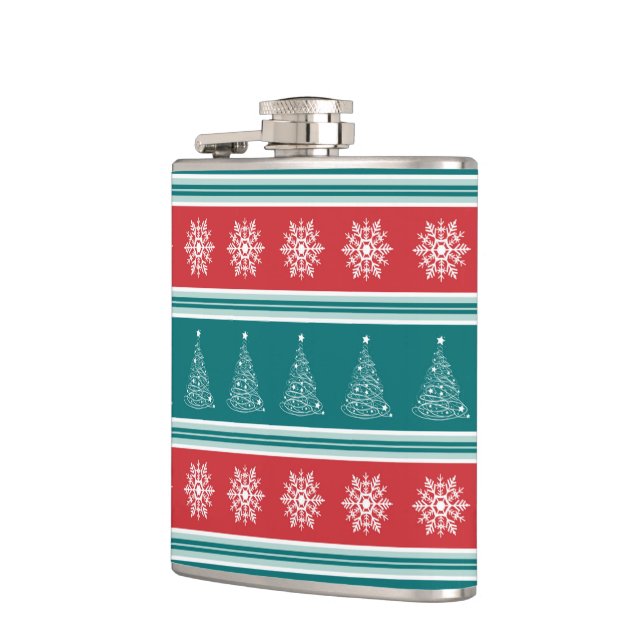 Merry Christmas Hip Flask (Left)