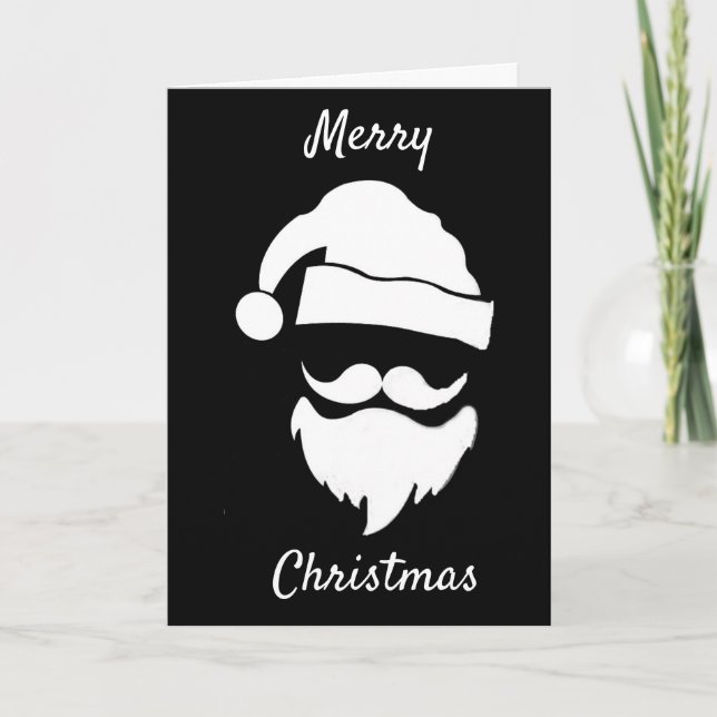 MERRY CHRISTMAS/HO HO HO HAPPY NEW YEAR CARD (Front)