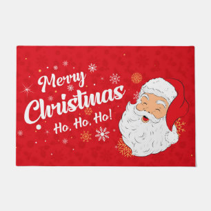 Merry Christmas Ho Ho Ho Santa Doormat