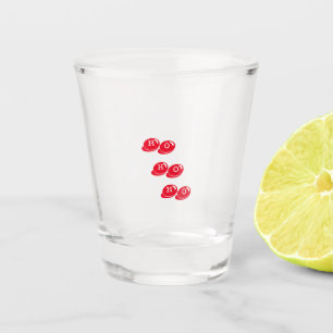 merry christmas ho ho ho shot glass