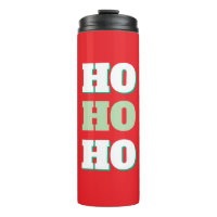 Merry Christmas HoHoHo Party Minimalist Plain